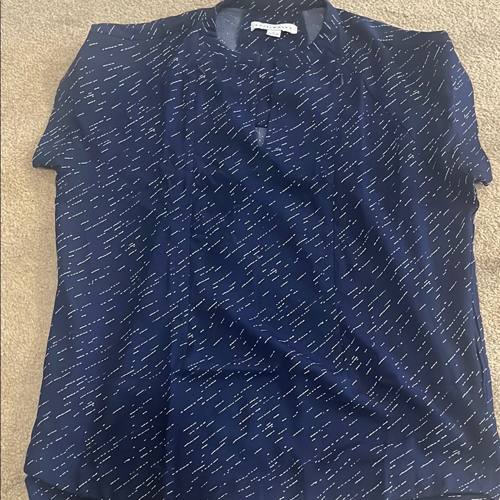 Loyal Hana Blue Nursing Top
